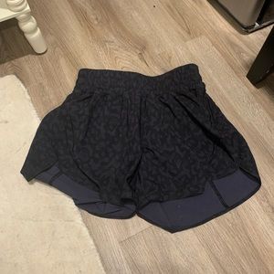 LuluLemon Athletica-leopard tracker shorts size 4